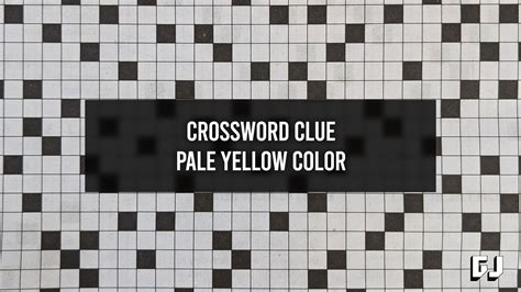 pale crossword clue